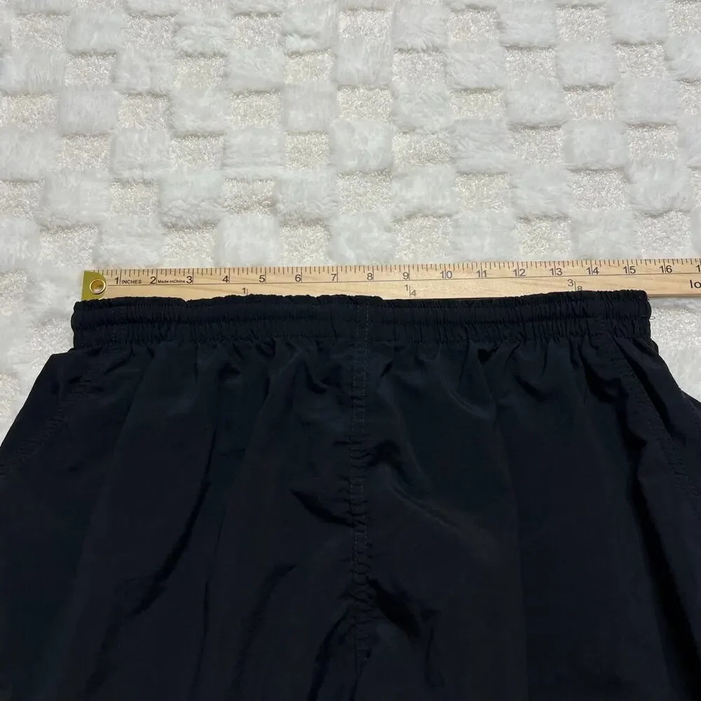 Vintage Balle de Match Mens XL Black Tennis Shorts Have A Yippee Day Made USA